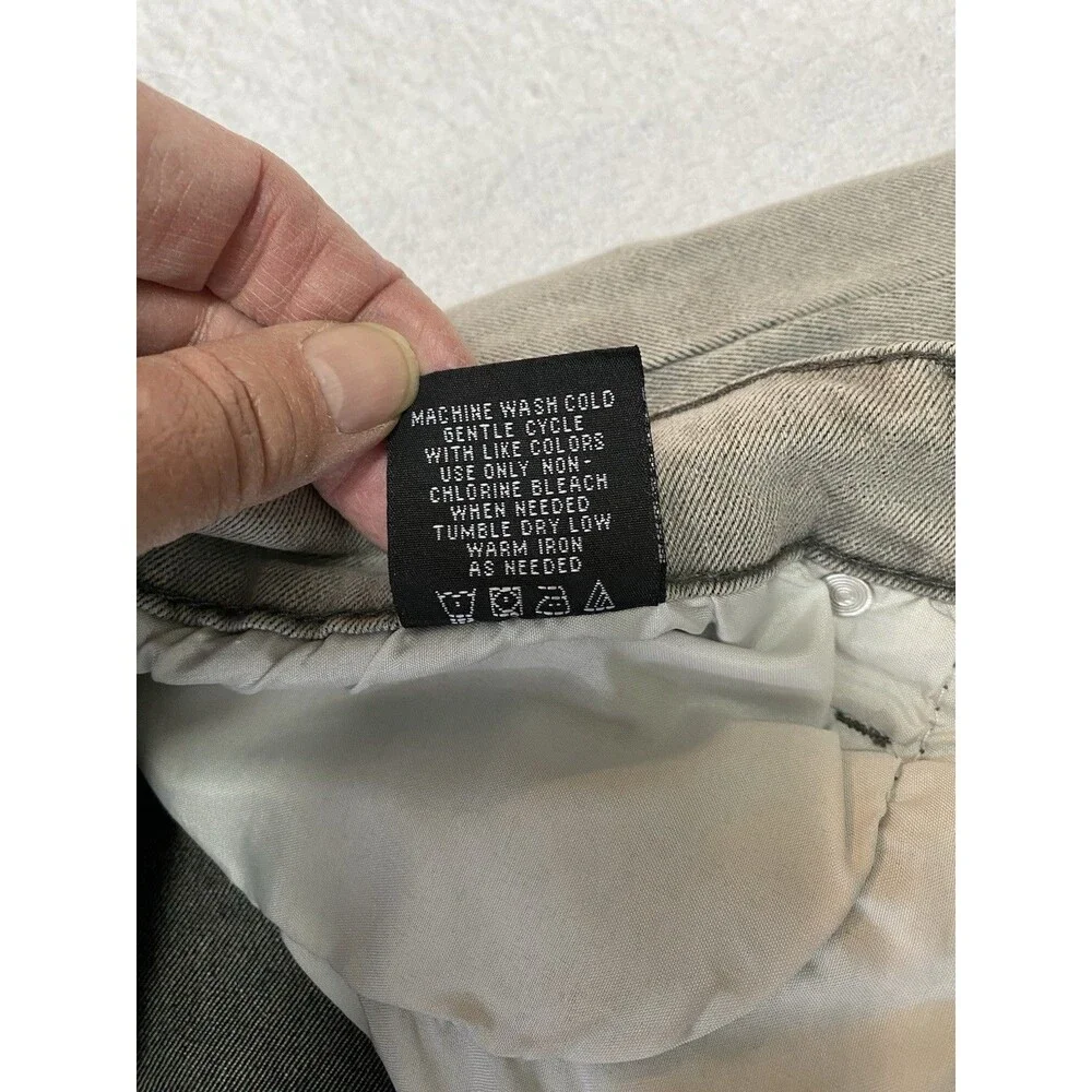WXYZ Nomad Slim Fit Jeans Mens 31x30 Gray Denim Pants
